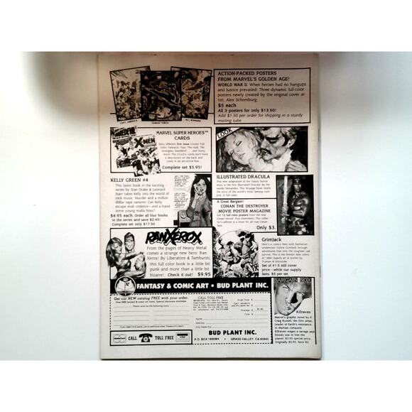 The Savage Sword of Conan #110 Marvel March 1984 Norem Cover - Picture 2 of 2